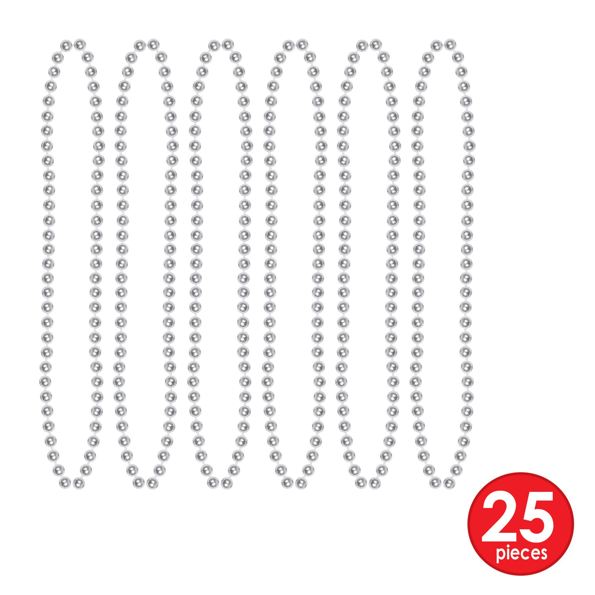 Beistle Silver & White New Year Platinum Party Favor Kit for 50